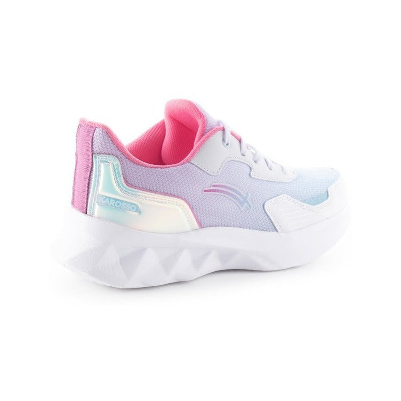 Tenis Para Mujer Blanco Deportivo Karosso Cb100 Candy Confort Y Estilo