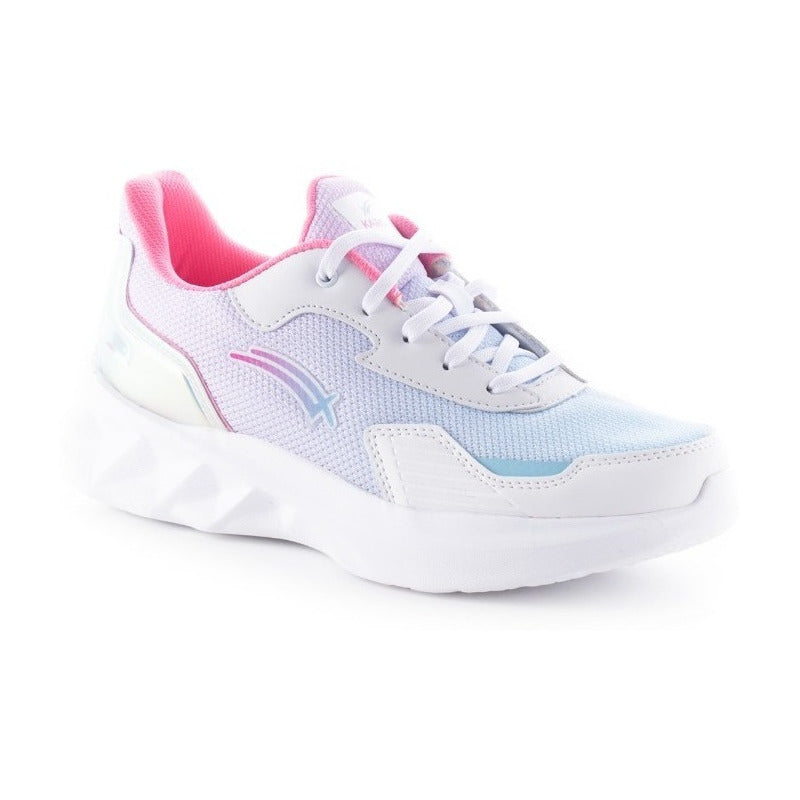 Tenis Para Mujer Blanco Deportivo Karosso Cb100 Candy Confort Y Estilo