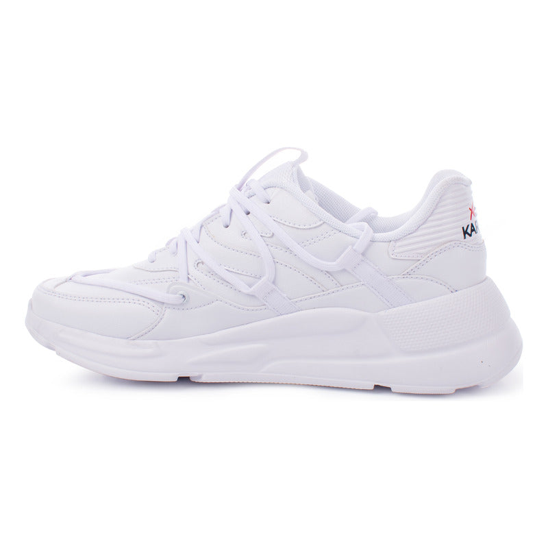 Tenis Blancos Para Hombre Deportivos Con Suela De Eva Karosso D-104