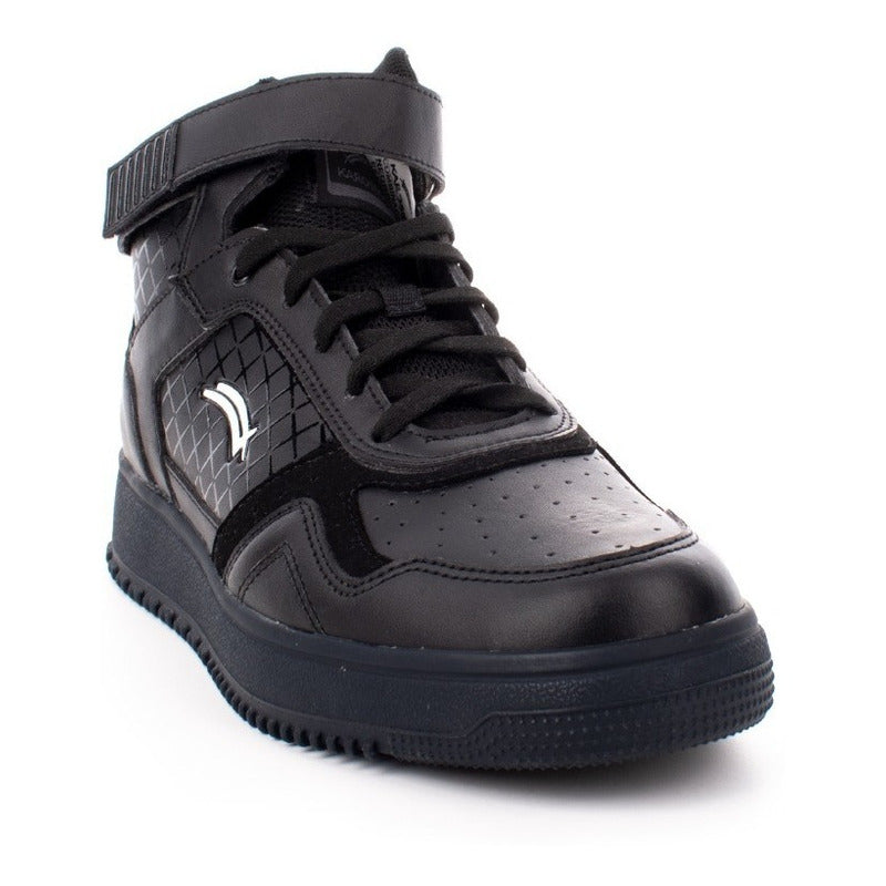 Tenis Para Hombre Negro Casual Karosso Clásico  Fr-106 Estilo Y Confort