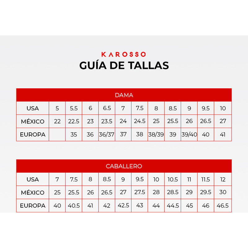 Conversión Numero De Calzado En Usa Y Mexico Conversion Calzado En
