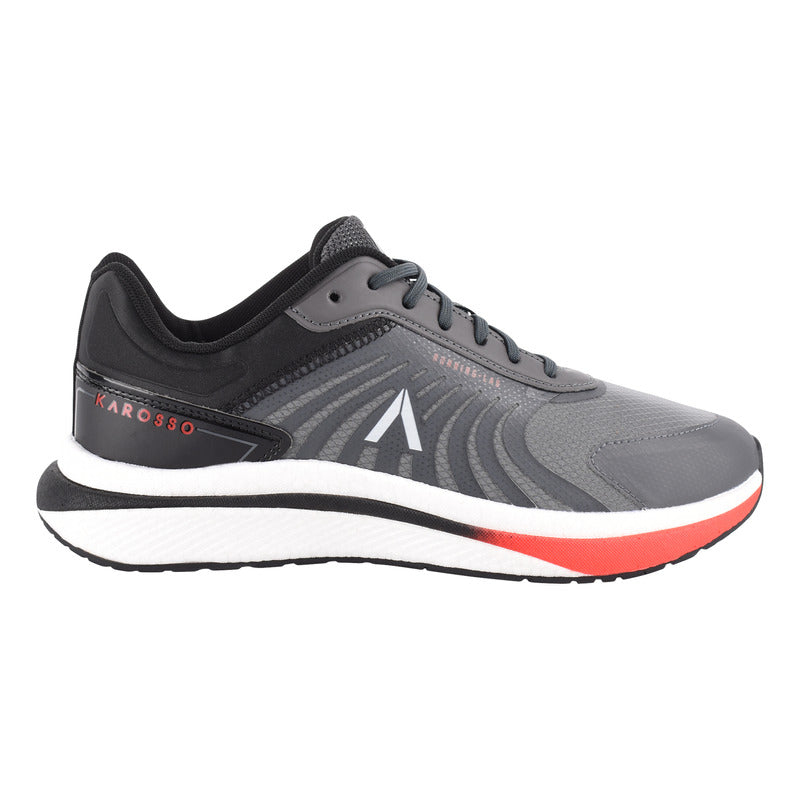 Tenis Para Hombre Running Deportivos Suela Eva Confort Karosso Vk101