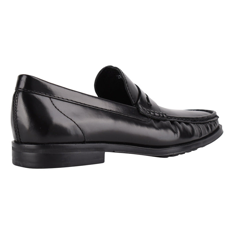 Zapato Para Hombre Negro Casual De Piel Karosso Kasual 1212