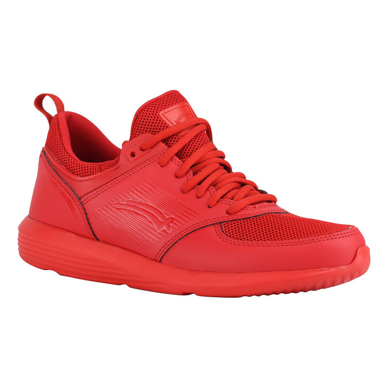 Tenis Para Hombre Deportivos Rojo Suela Eva Karosso Rojo 8421