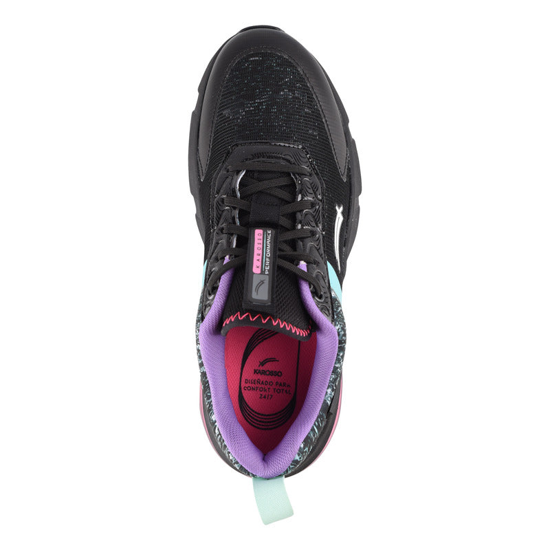 Tenis Para Junior Deportivos Para Correr Karosso M-511 Durabilidad Y Confort