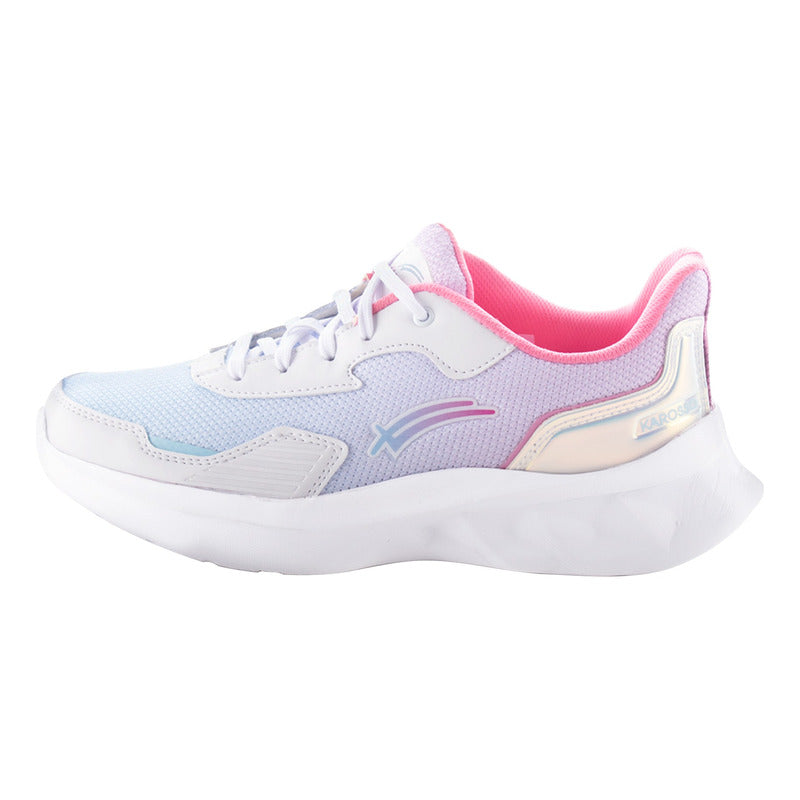 Tenis Para Mujer Blanco Deportivo Karosso Cb100 Candy Confort Y Estilo