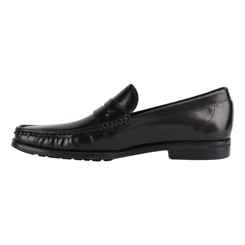 Zapato Para Hombre Negro Casual De Piel Karosso Kasual 1212