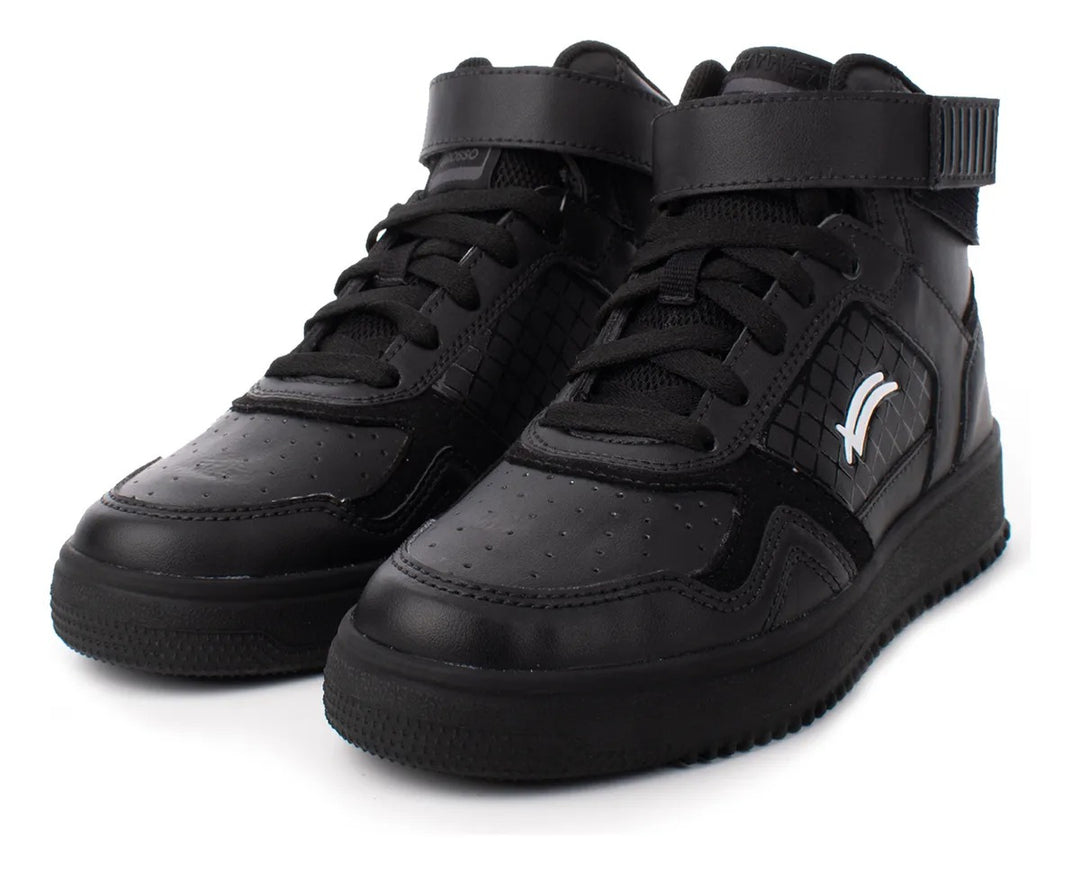 Tenis Negro Casual Para Hombre Karosso Fr106