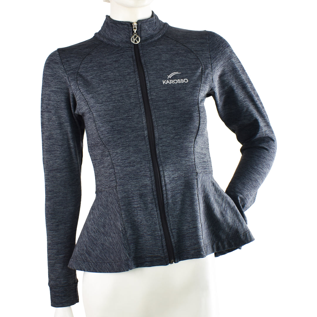 Chamarra Deportiva Karosso – Performance Gris Jaspe KME22