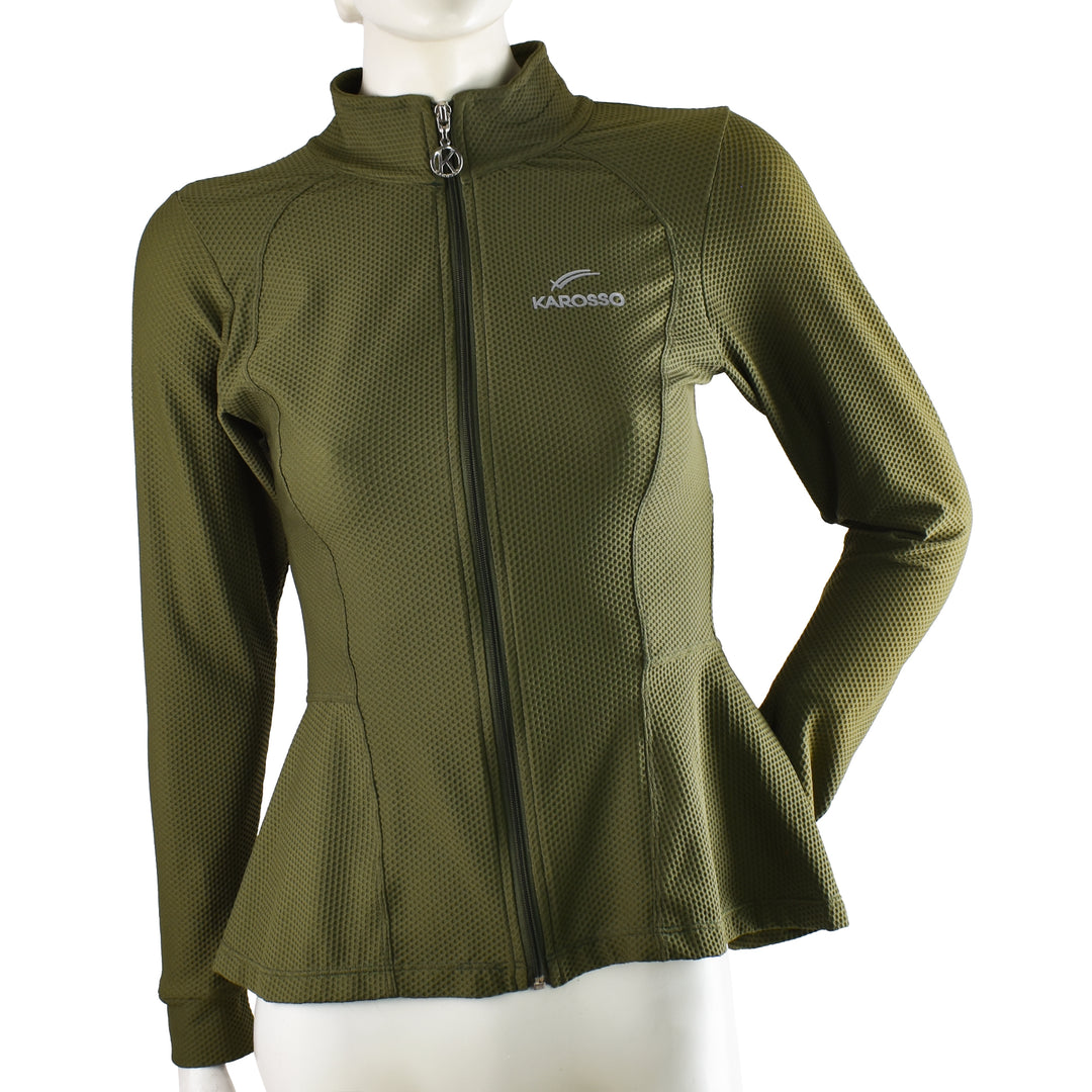 Chamarra Deportiva Karosso – Performance Gris Jaspe KME22
