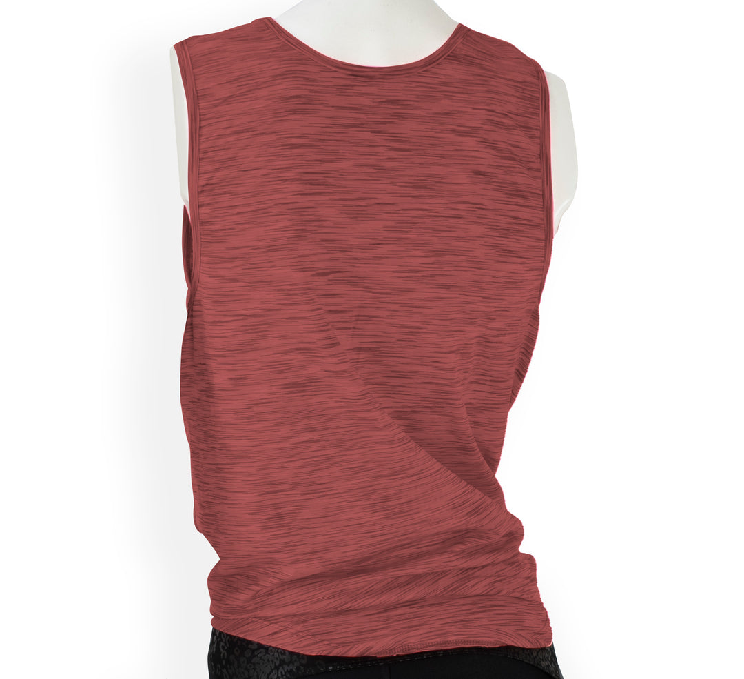 Blusa Deportiva con Nudo Frontal y Apertura de Ventilación-KME2301