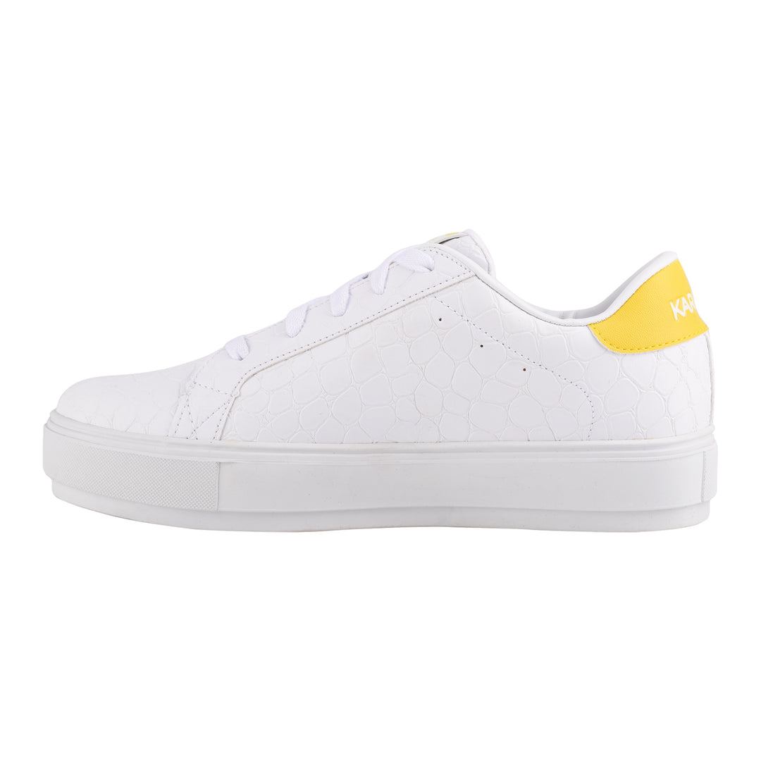 Tenis Para Mujer Blanco Casual Karosso Moda Y Confort Q103