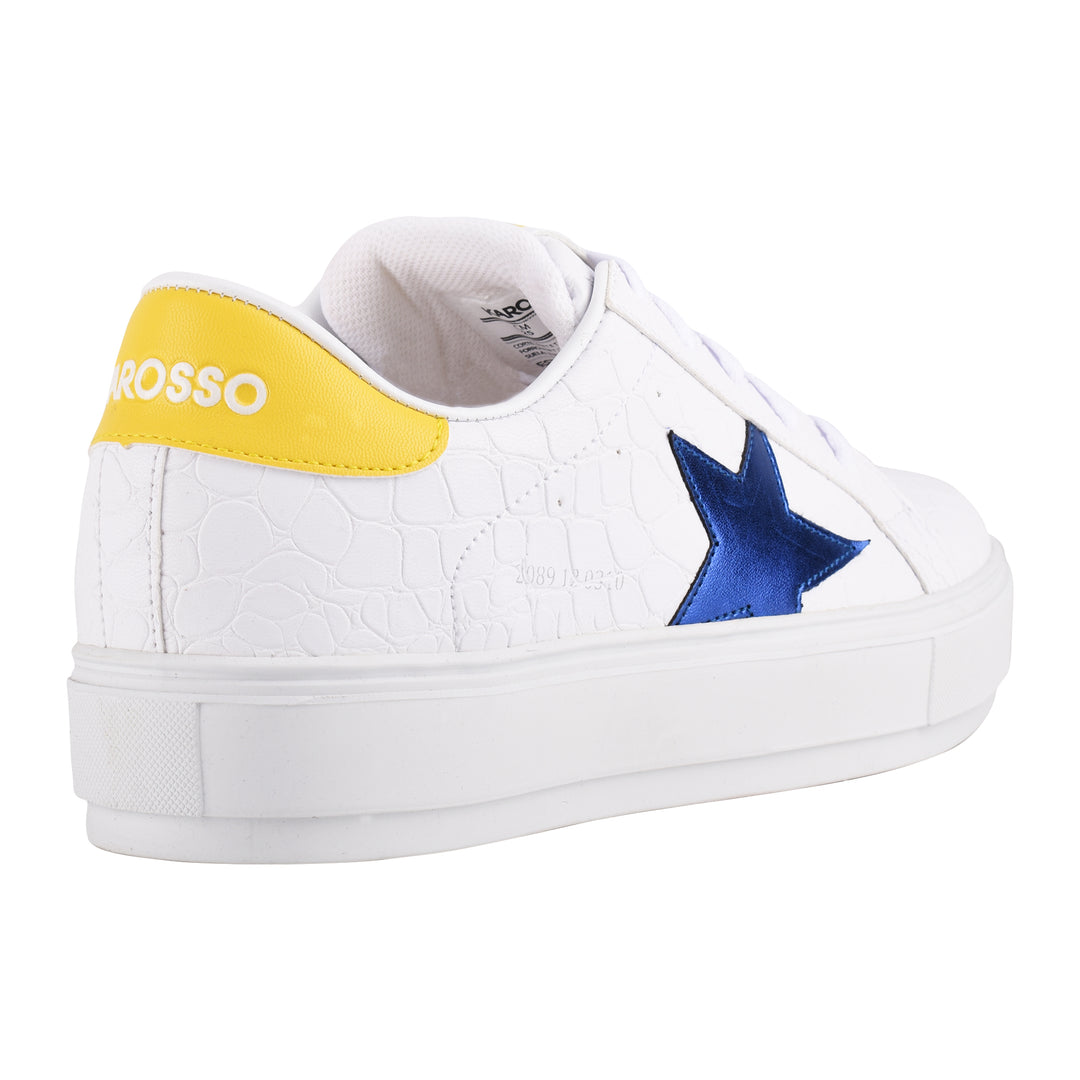 Tenis Para Mujer Blanco Casual Karosso Moda Y Confort Q103