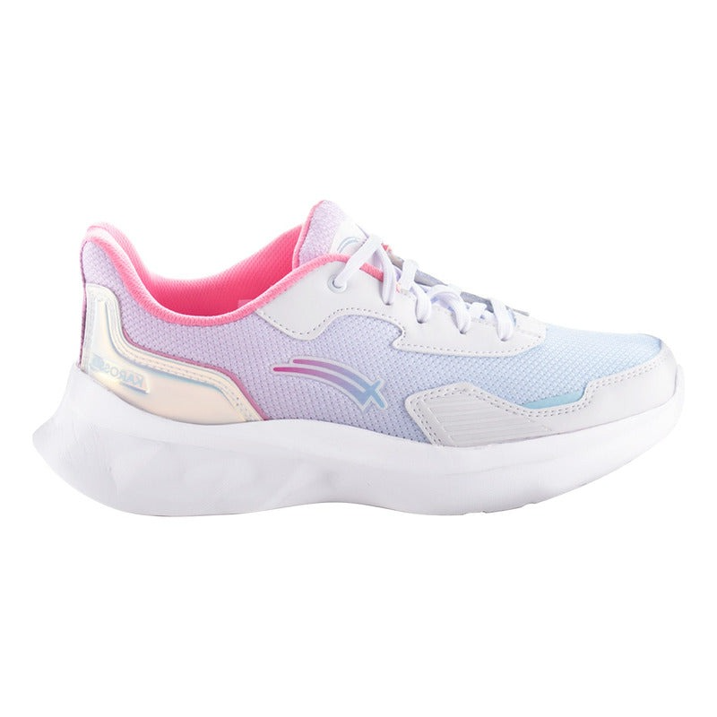 Tenis Para Mujer Blanco Deportivo Karosso Cb100 Candy Confort Y Estilo